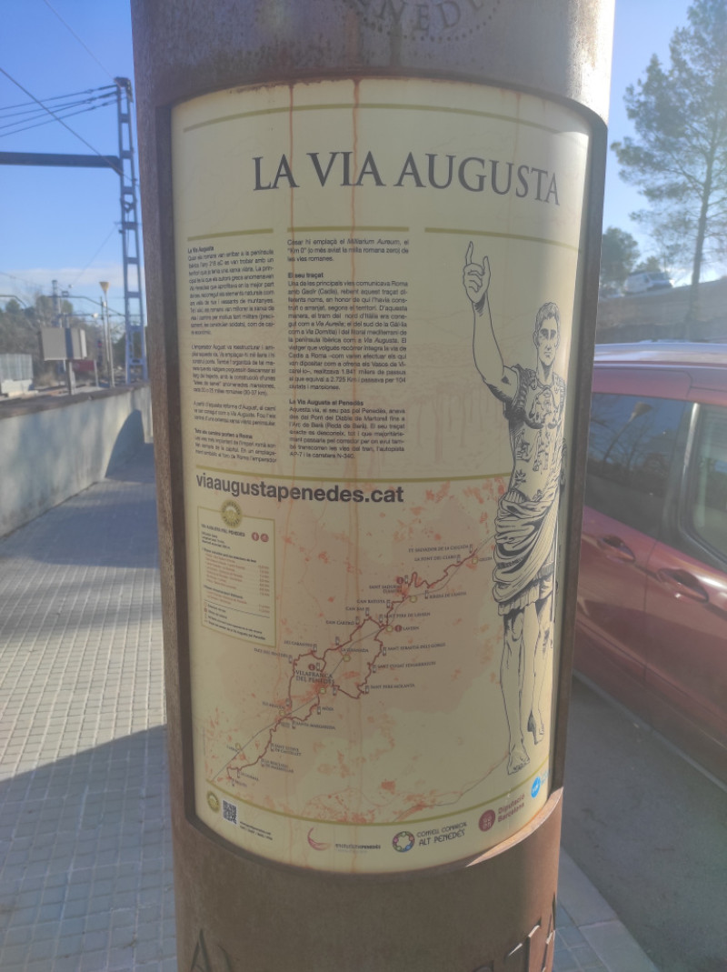 Via Augusta a Penedès