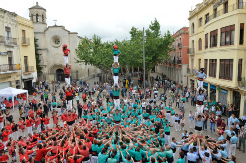 Dia de Castellera das Feiras de Maio