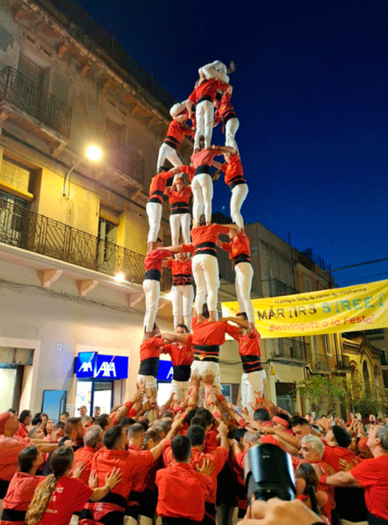 Straße Diada Castellera de Mártirs