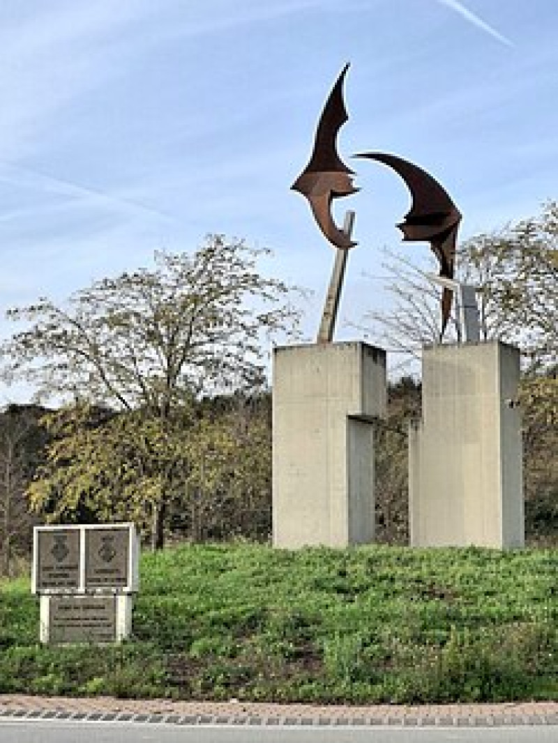 Skulptur „Allegorie auf Wein und Rebe“