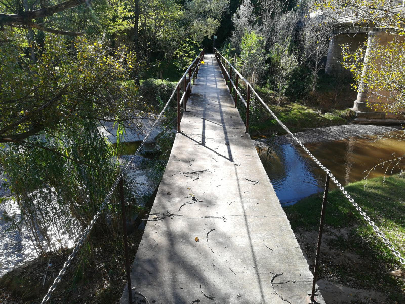 Sant Sadurní — Le chemin du fleuve