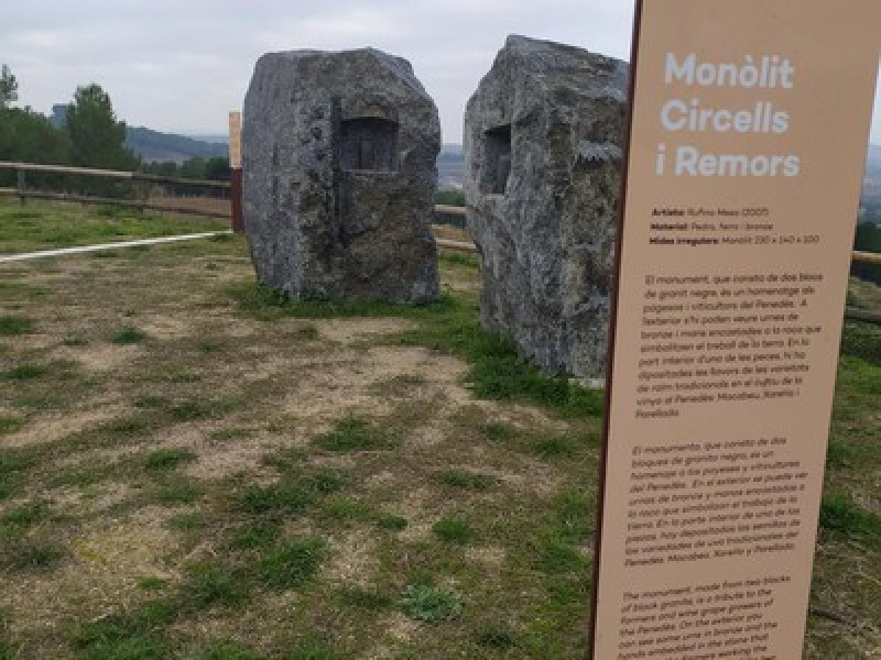 Img Sant Sadurní — La Bardera — Monolite — Fornace da calce — Can Savall — Riera de Lavernó