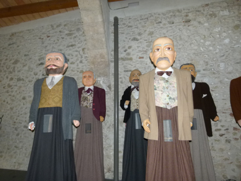 Gegantons o «Els Set Savis de Grècia»